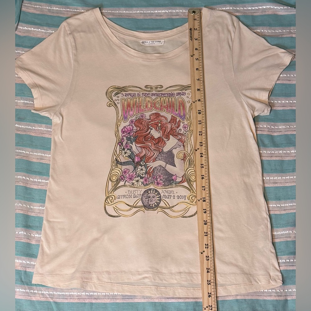 Spell Wild Child T Size Large No Flaws Intentional Distressing - Picture 11 of 13